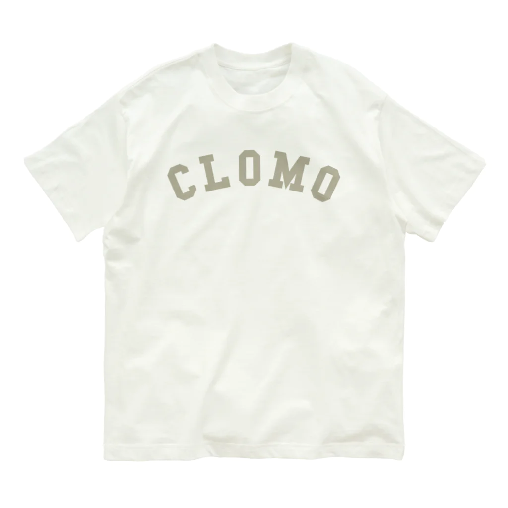 CLOMO storeのCLOMO COLLAGE A type (Natural) Organic Cotton T-Shirt