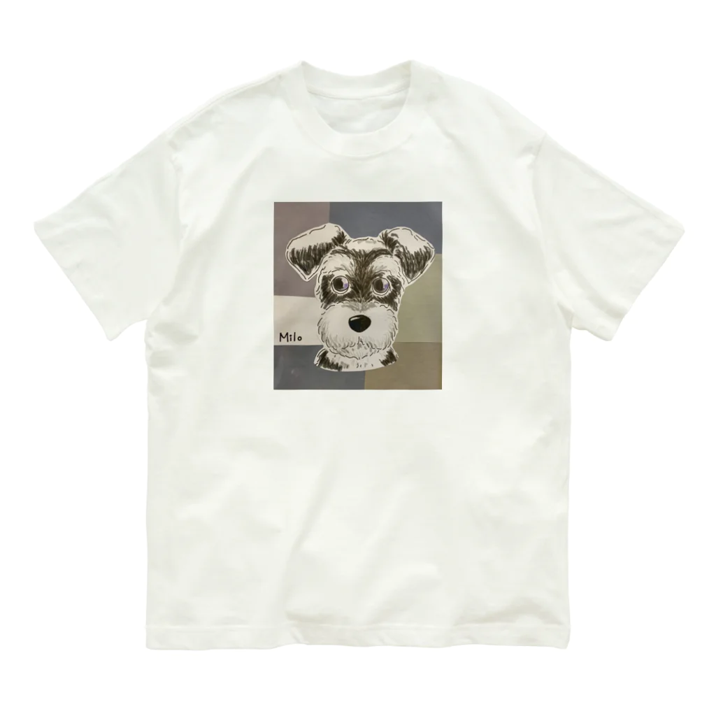 わんこと暮らそのMiloMilo Organic Cotton T-Shirt