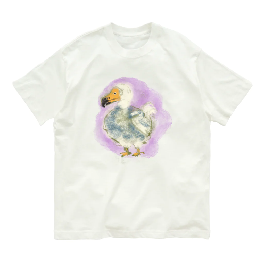 akane_art（茜音工房）のいきものイラスト（ドードー） オーガニックコットンTシャツ