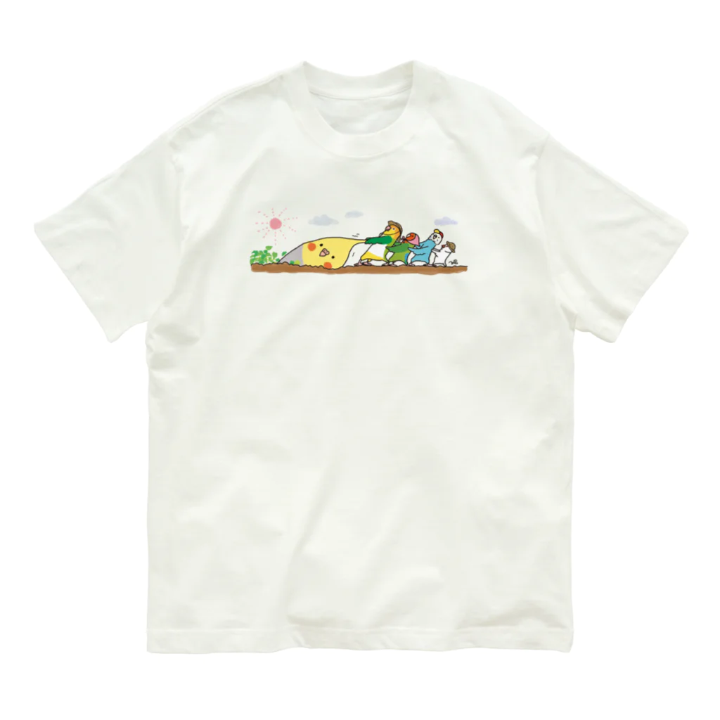 オグチヨーコの大きな大きなオカメ Organic Cotton T-Shirt