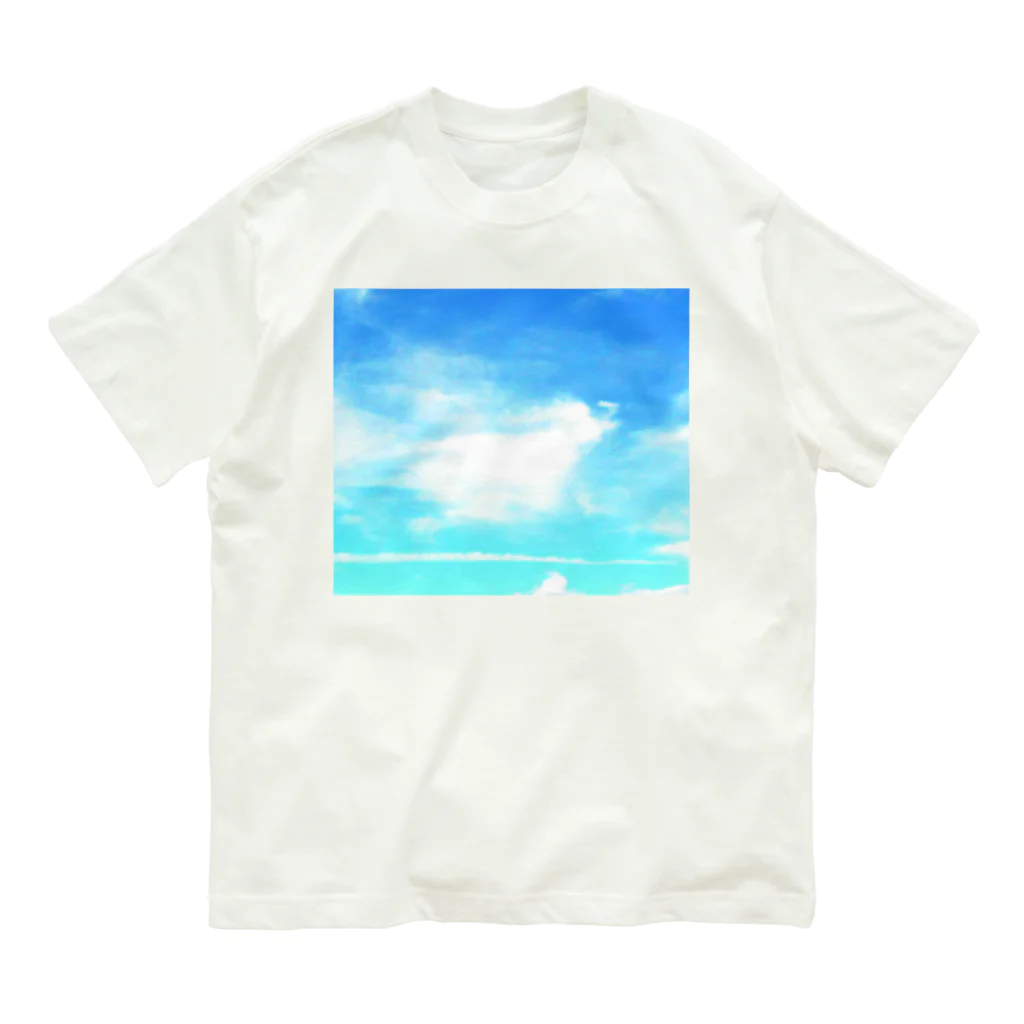 錆猫の館の空翔ける天使 Organic Cotton T-Shirt