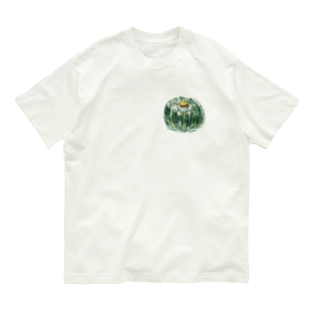 akane_art（茜音工房）のベジタブルT（カボチャ） Organic Cotton T-Shirt