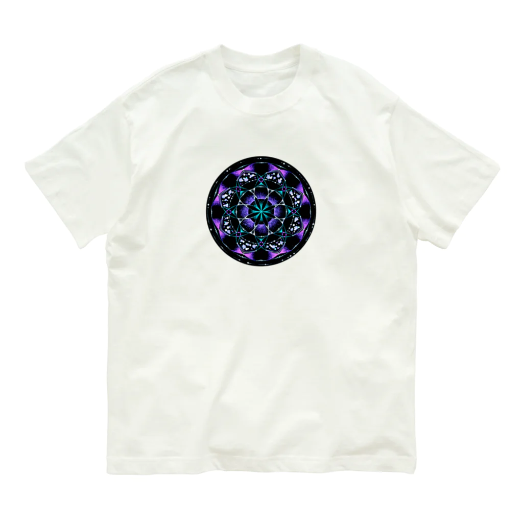 始季彩＠suzuriのSweetBerry−丸ver. Organic Cotton T-Shirt