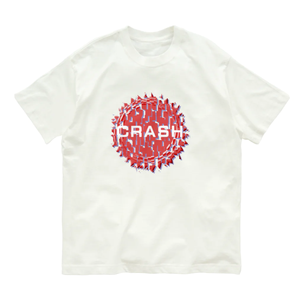 🏠やしおこうの秘密基地のCRASH！ Organic Cotton T-Shirt