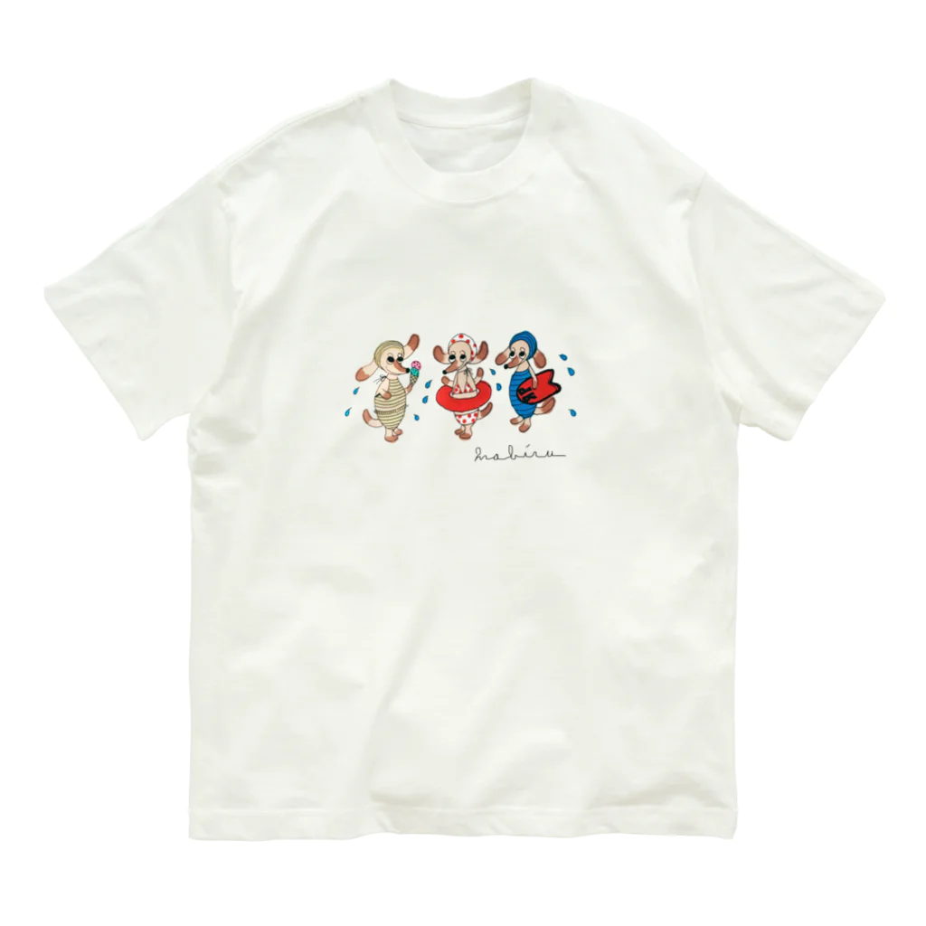 mabiruのRum&Pino Couture × mabiru オーガニックコットンTシャツ