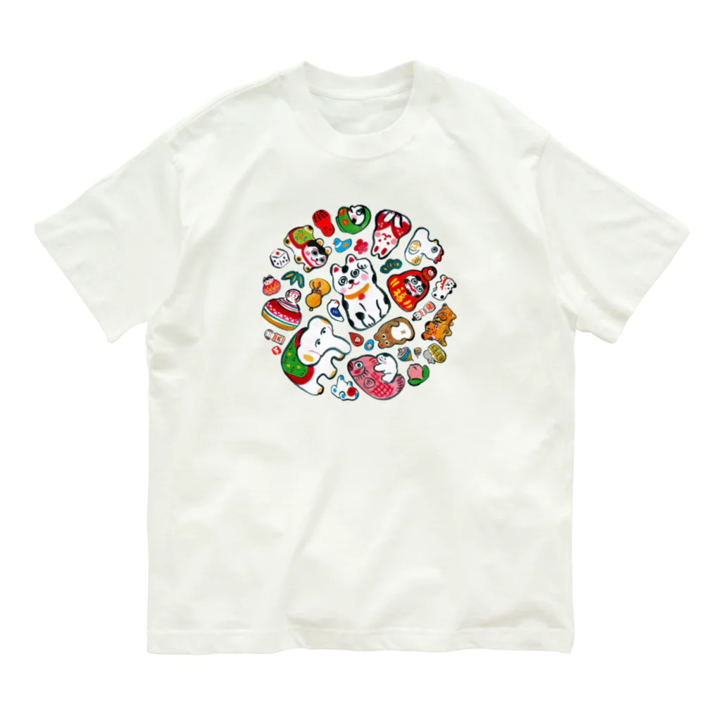 いも太郎のgangu（ちりばめ◎） Organic Cotton T-Shirt