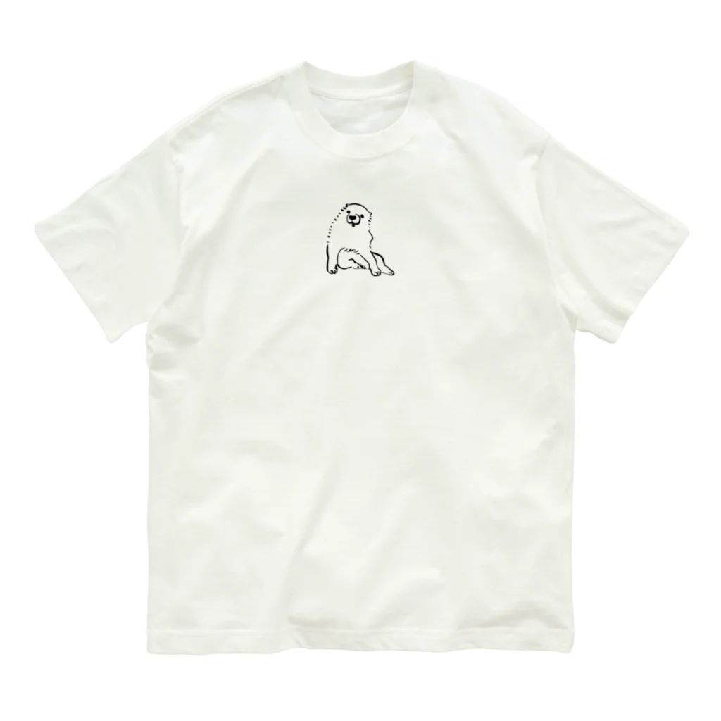 しろくろの犬の犬 / 長沢芦雪 Organic Cotton T-Shirt