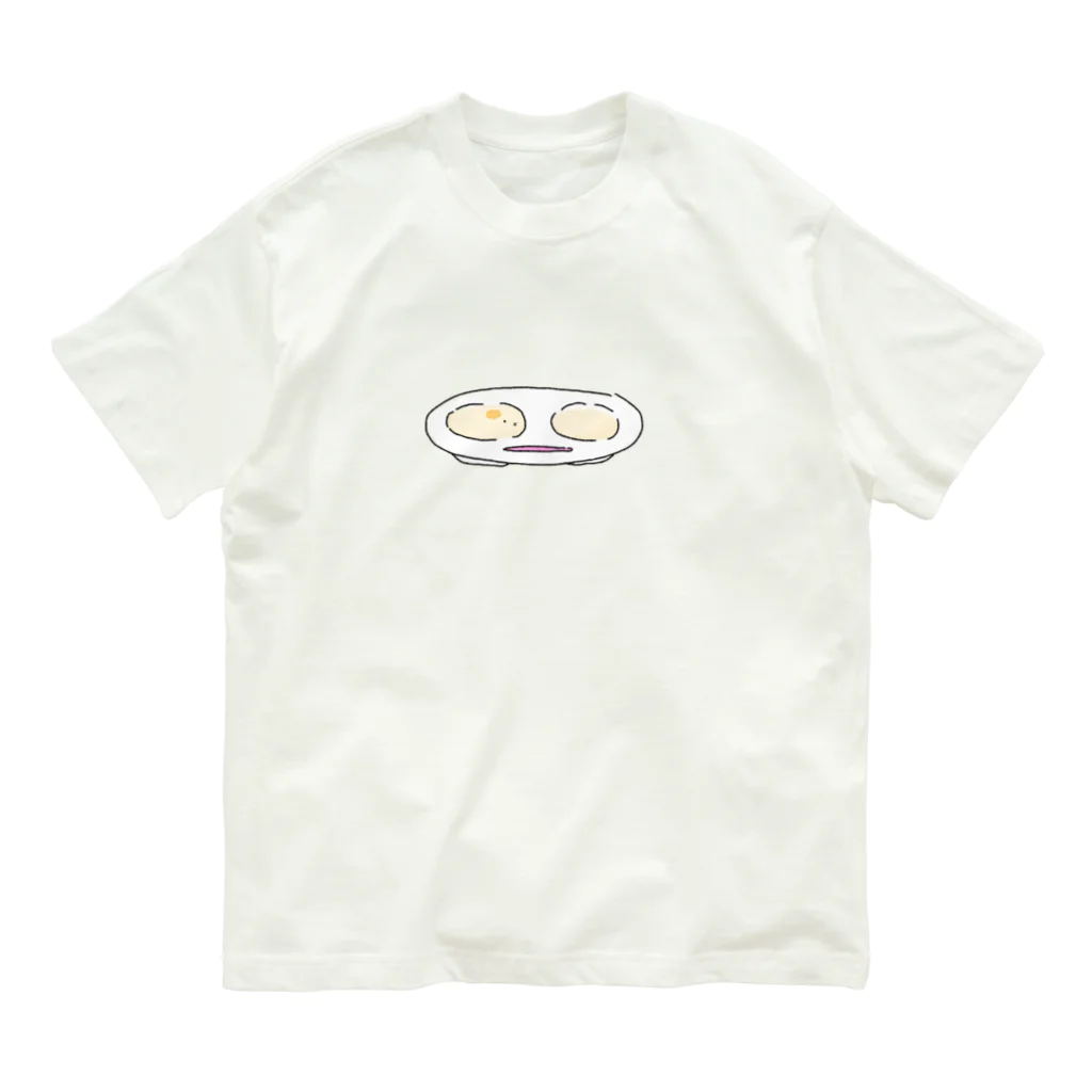 机上の空想ペットショップのもるみだいふく Organic Cotton T-Shirt