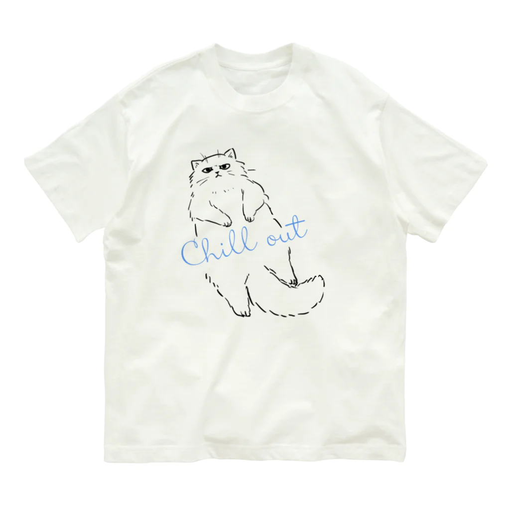 key-DesignのChill out オーガニックコットンTシャツ