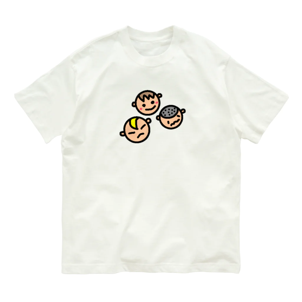 usa100の喜怒哀楽三兄弟２ Organic Cotton T-Shirt