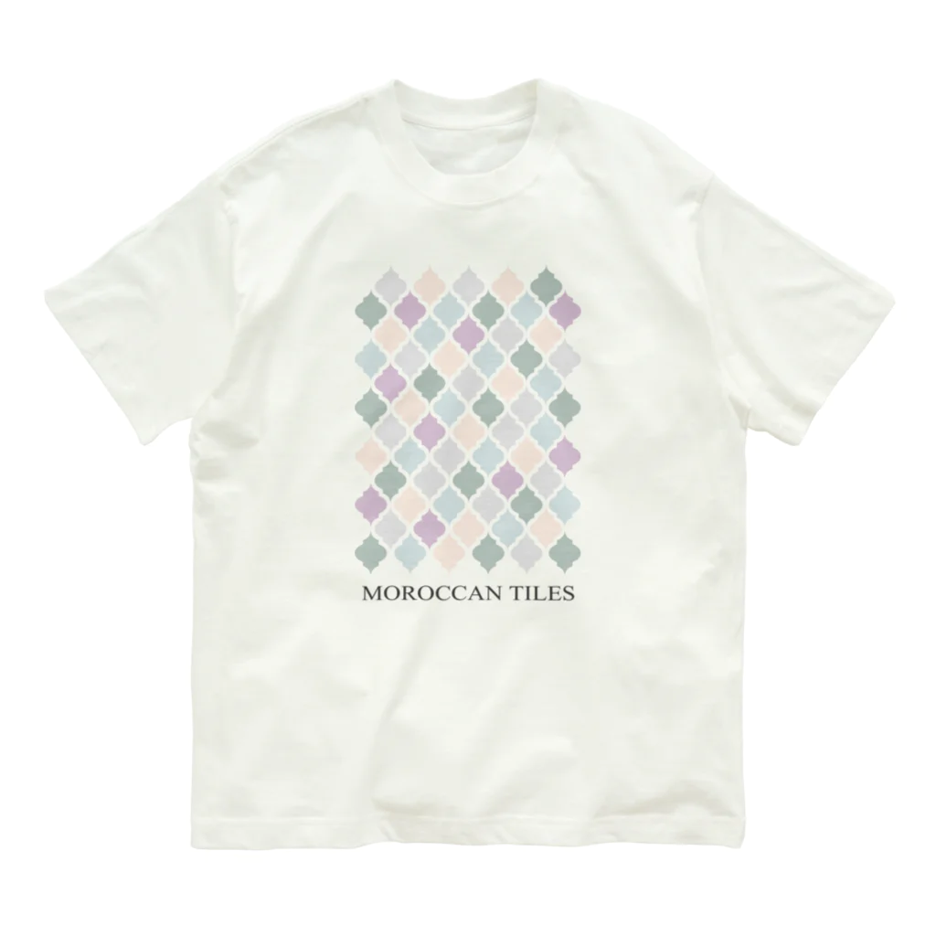 Maya's KAWAII SHOPのモロッカンシック 文字入りver. Organic Cotton T-Shirt