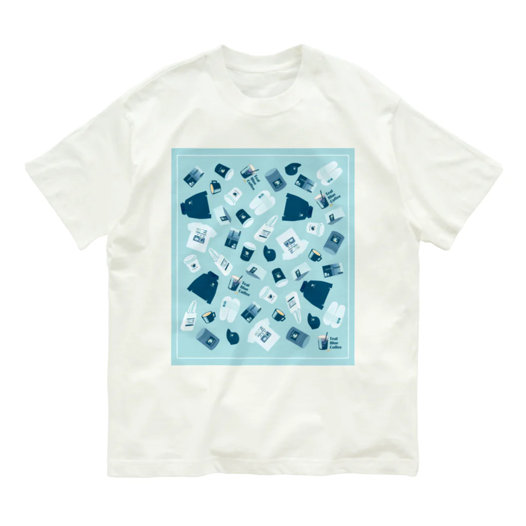 Teal Blue CoffeeのTealBlueItems Organic Cotton T-Shirt