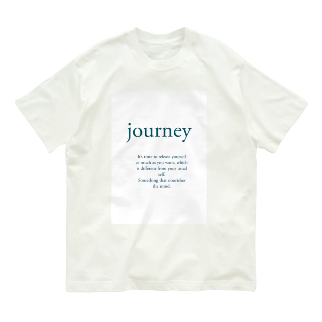 space journeyのjourney オーガニックコットンTシャツ