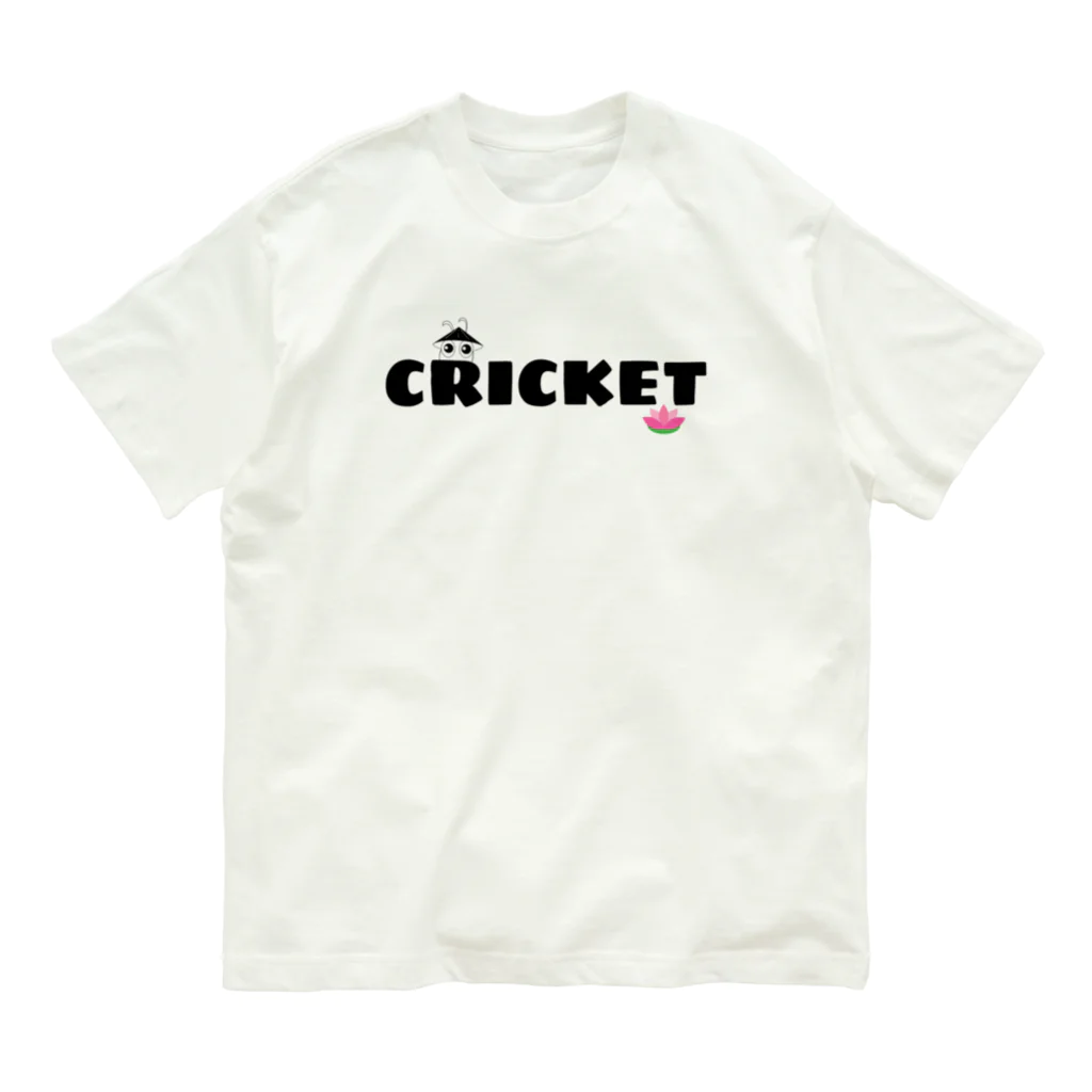 株式会社CRICKETのCreating the erath for the better オーガニックコットンTシャツ