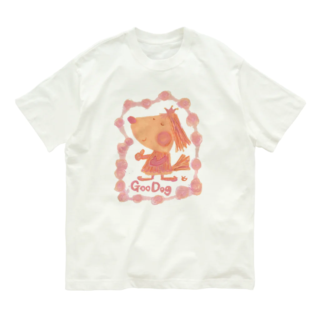 WON CHANCE ワンチャンスのGooDog（うてなかよこ） Organic Cotton T-Shirt