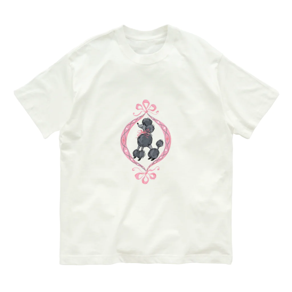 WON CHANCE ワンチャンスのpoodle love（植草桂子） Organic Cotton T-Shirt