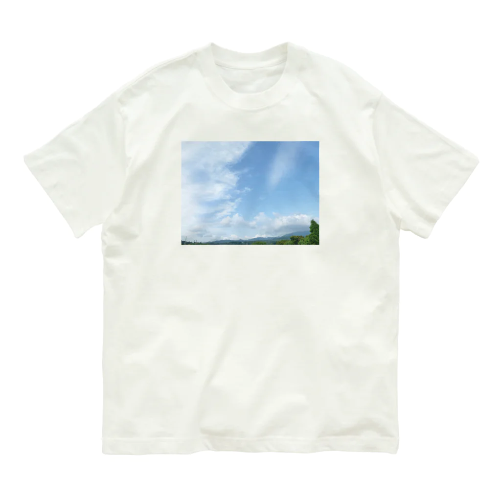 akane_art（茜音工房）の癒しの風景（空と雲） オーガニックコットンTシャツ