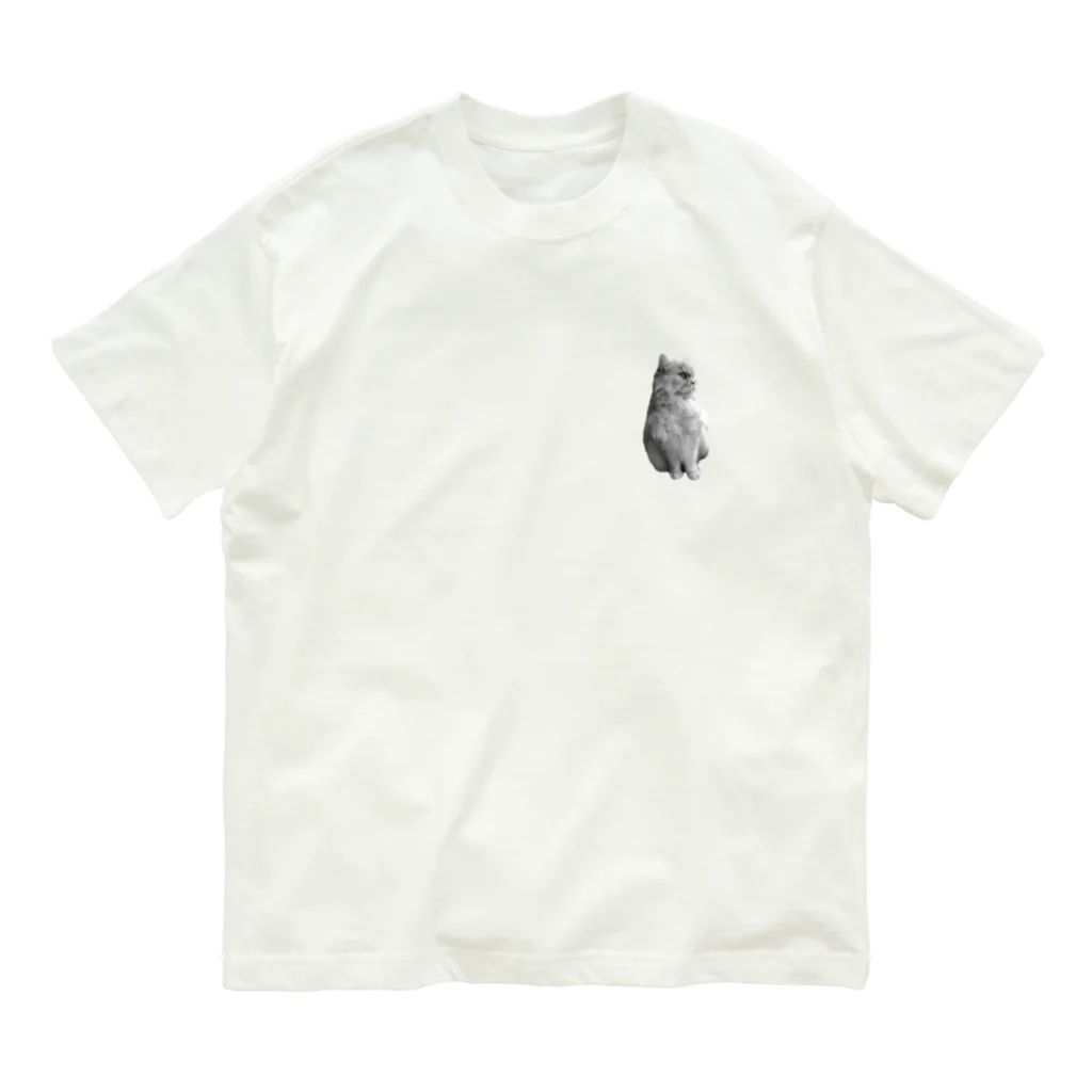 ないの憧れるネコ Organic Cotton T-Shirt