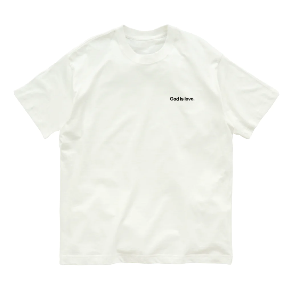 シャロームのGod is Love Organic Cotton T-Shirt