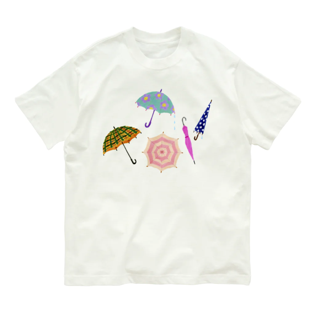 mi. （エムアイドット）の傘いろいろ オーガニックコットンTシャツ