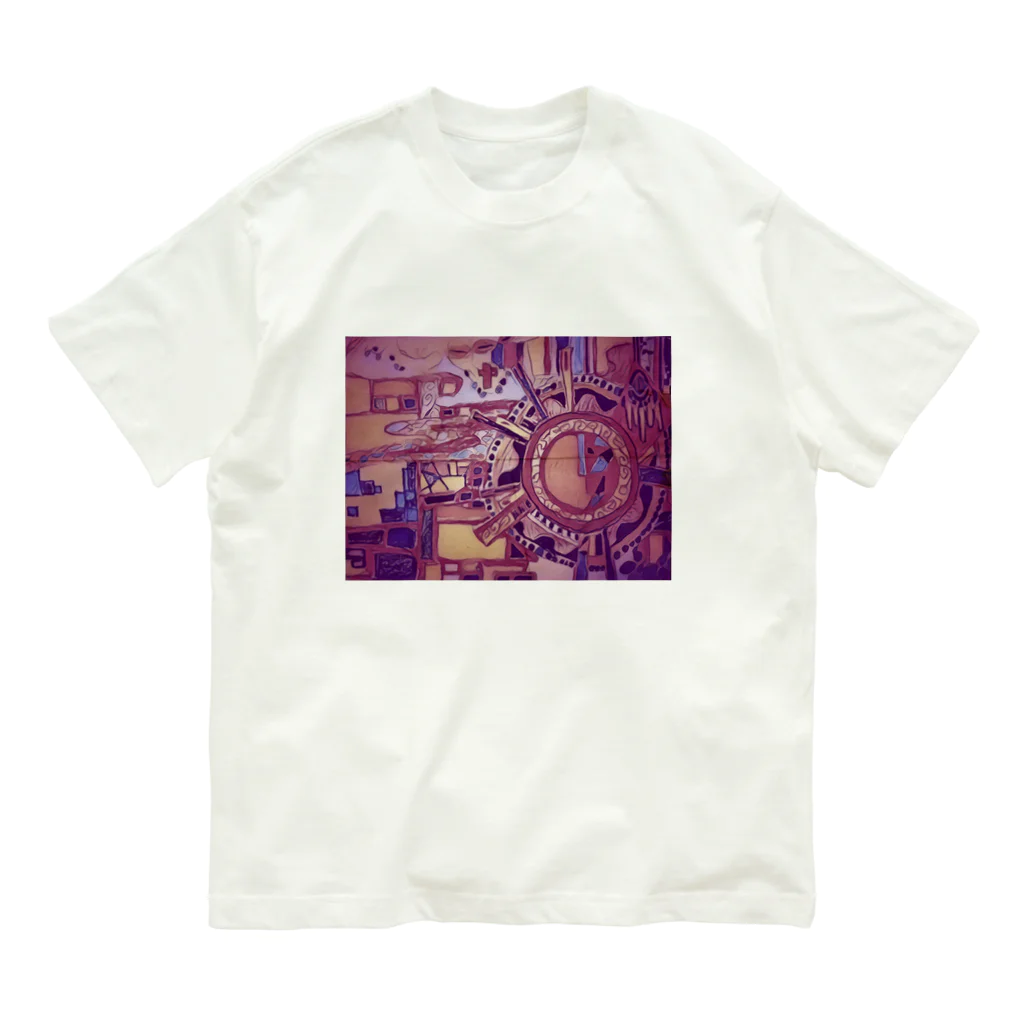 ワイン画伯の部屋のあの日の記憶T Organic Cotton T-Shirt