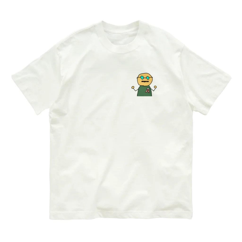 花上Pのとーじょーさん Organic Cotton T-Shirt