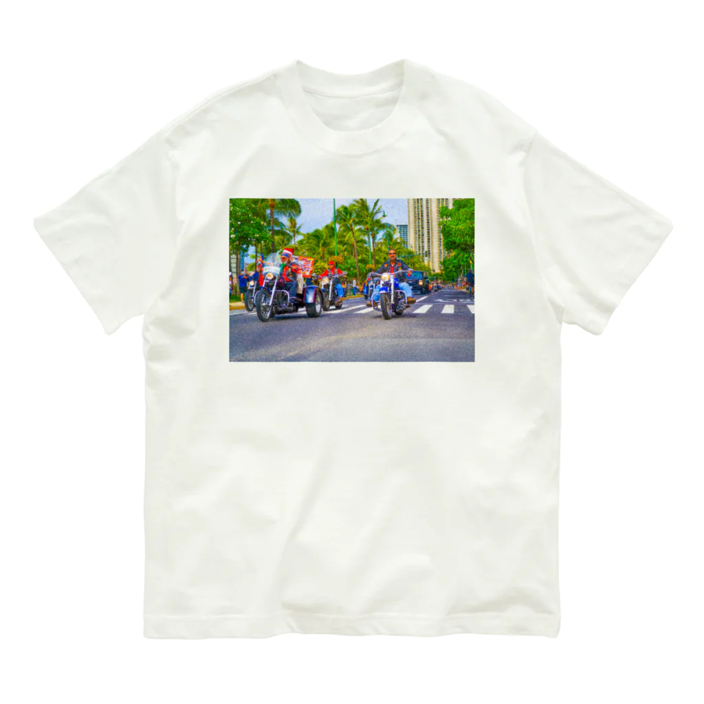 アロハスタイルハワイのトイラン（01Fプリント） Organic Cotton T-Shirt