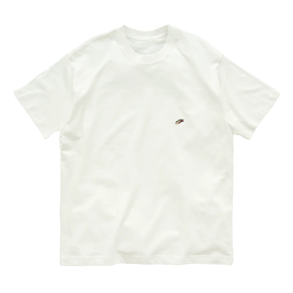 9bdesignのずっとスシだったんだぜ。｜ハマチ Organic Cotton T-Shirt