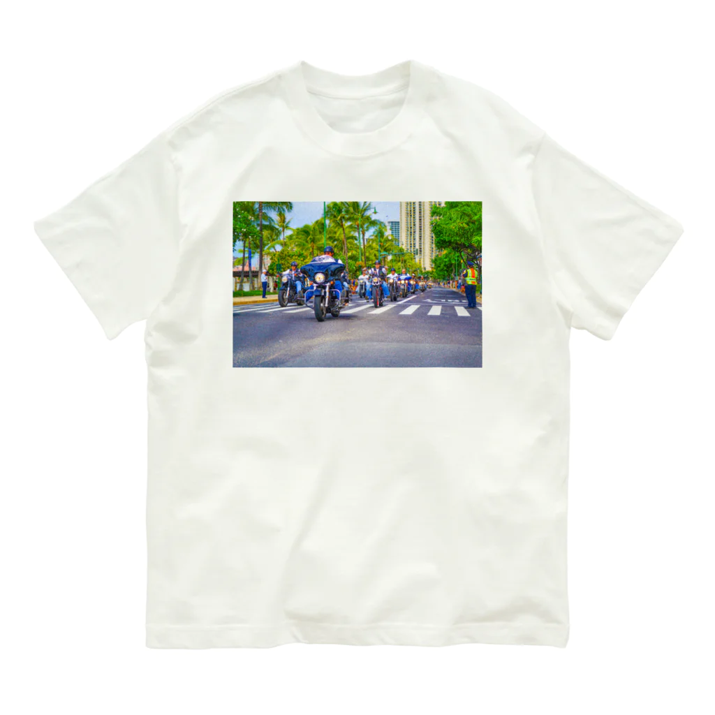 アロハスタイルハワイのトイラン（05Fプリント） Organic Cotton T-Shirt