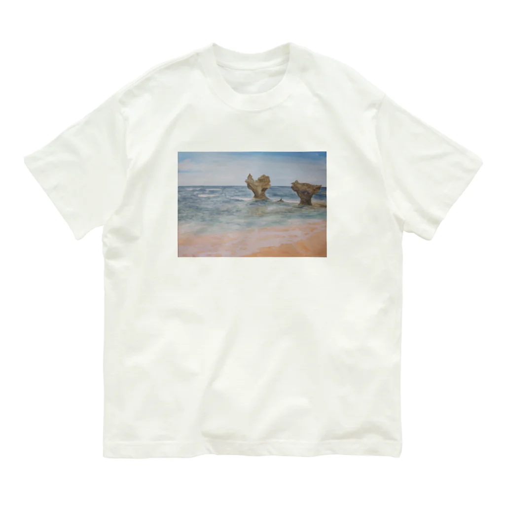 金木犀のハートロック Organic Cotton T-Shirt