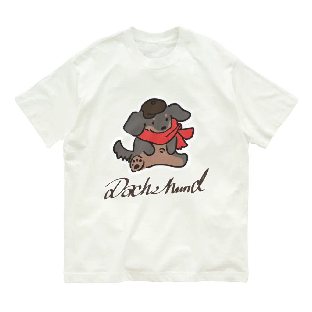 スーパーわんわんズのマフラーダックス Organic Cotton T-Shirt