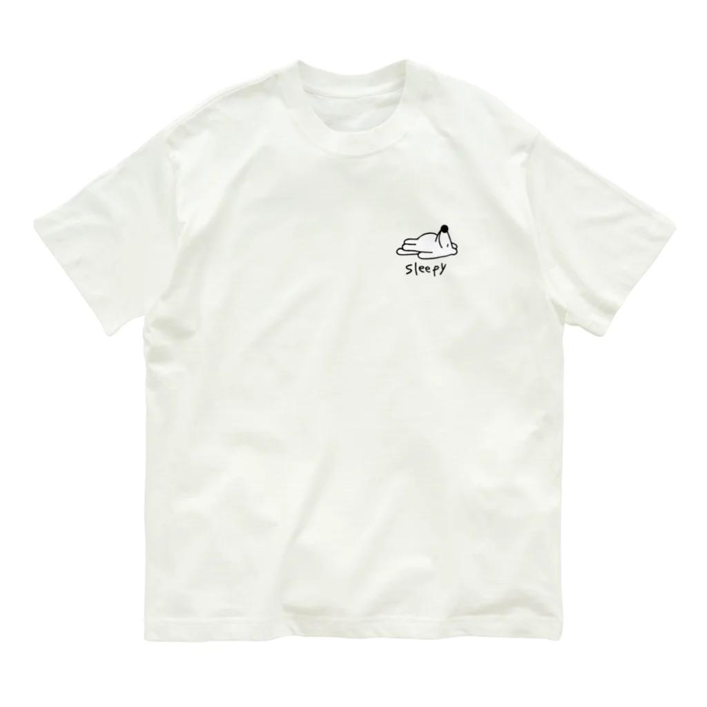 ウルフくんのスリーピーウルフくん Organic Cotton T-Shirt