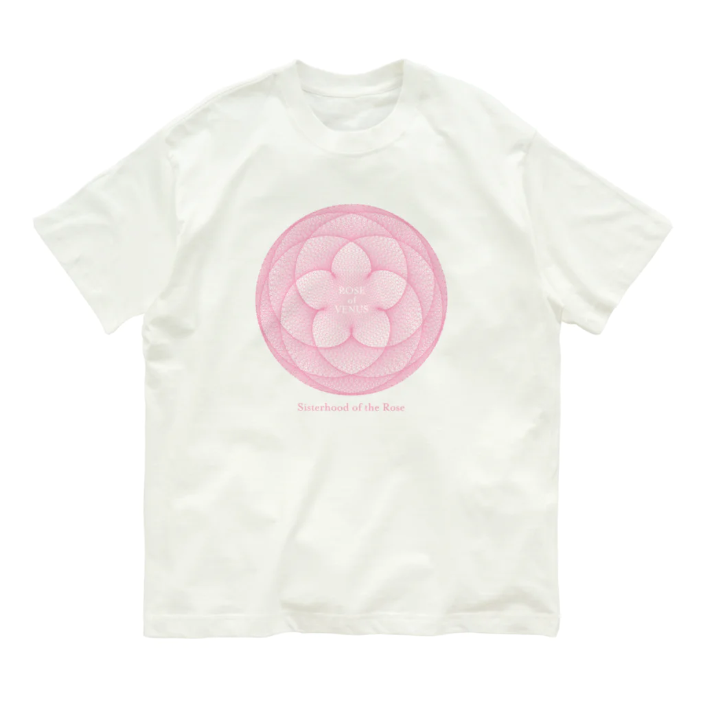 CENTRAL VILLAGE TokyoのROSE of VENUS オーガニックコットンTシャツ