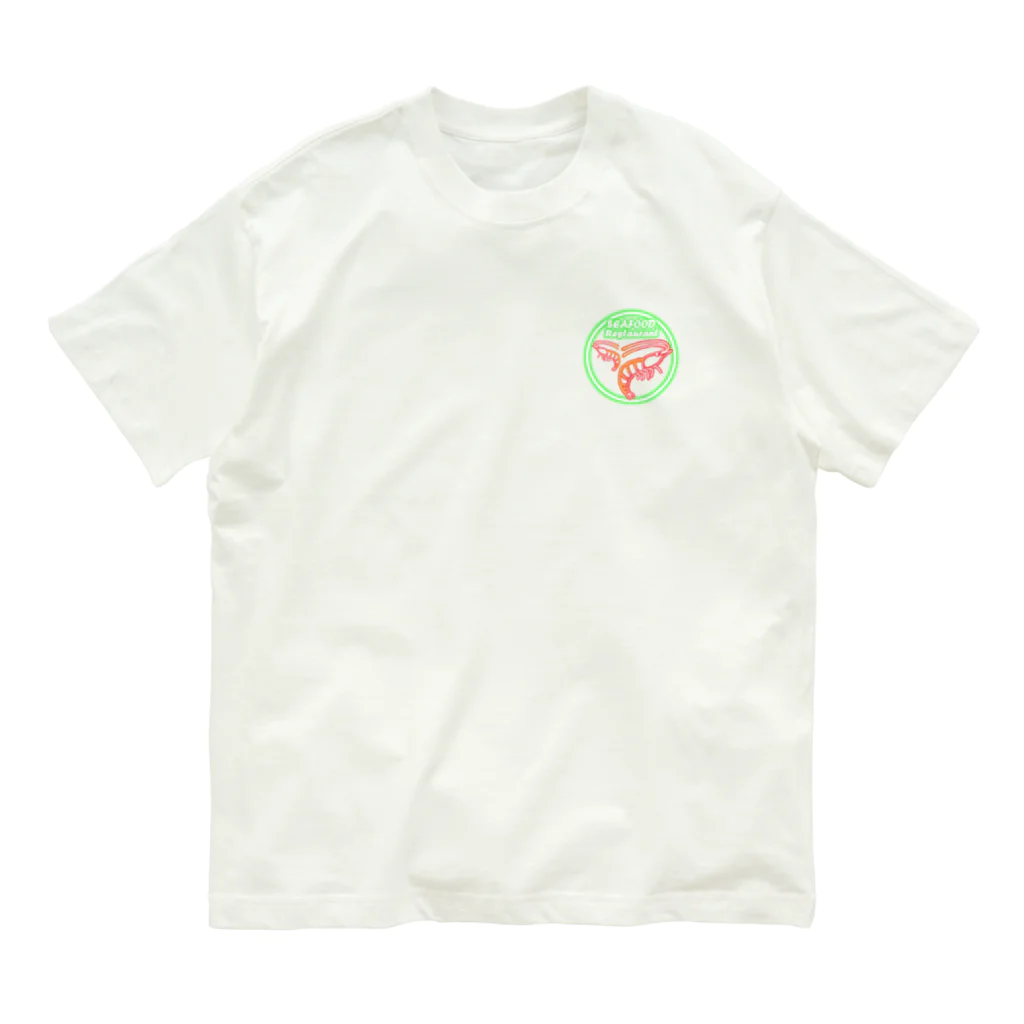 シロクマ商店のSEAFOOD Organic Cotton T-Shirt