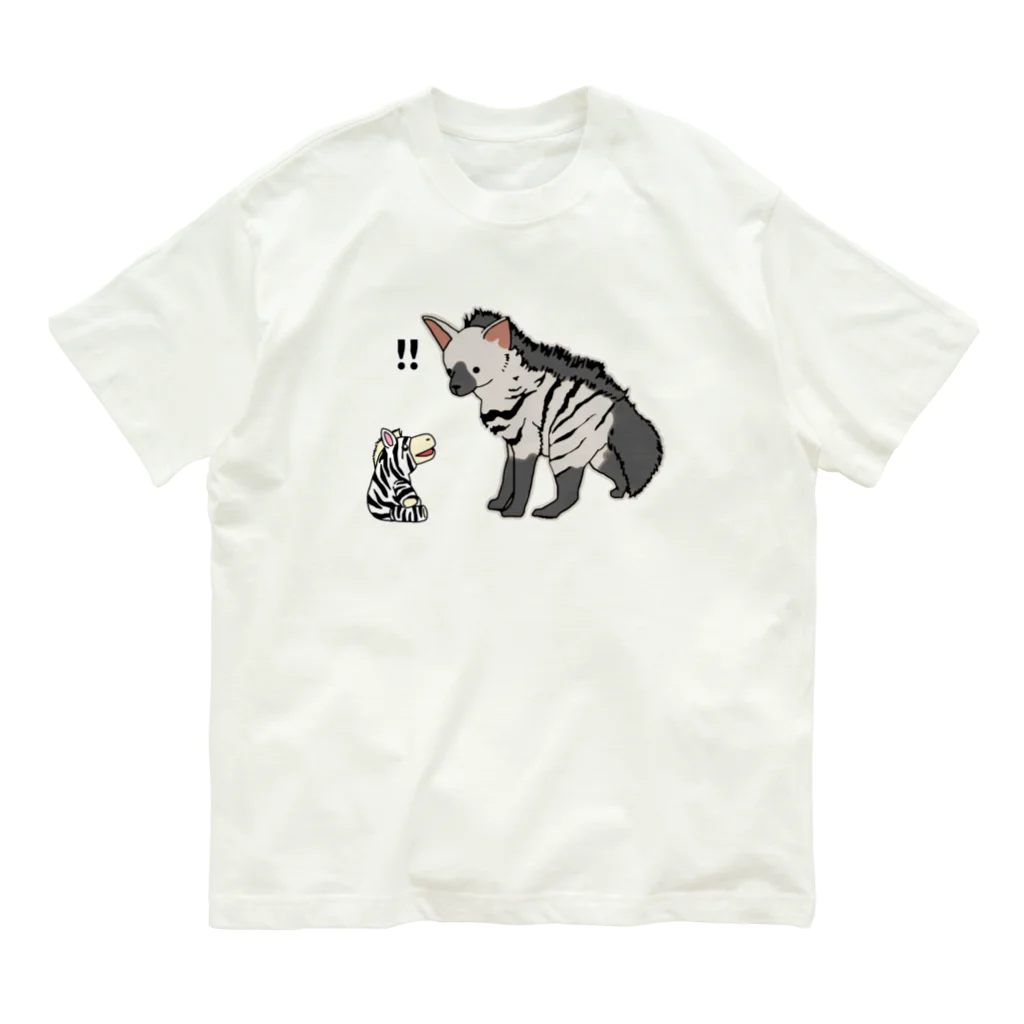 シロクマ商店のアードウルフ Organic Cotton T-Shirt