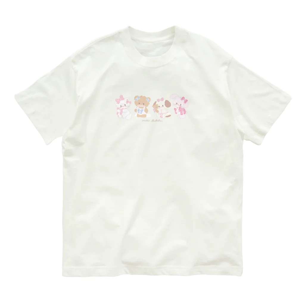 mikkoのribbon characters Organic Cotton T-Shirt