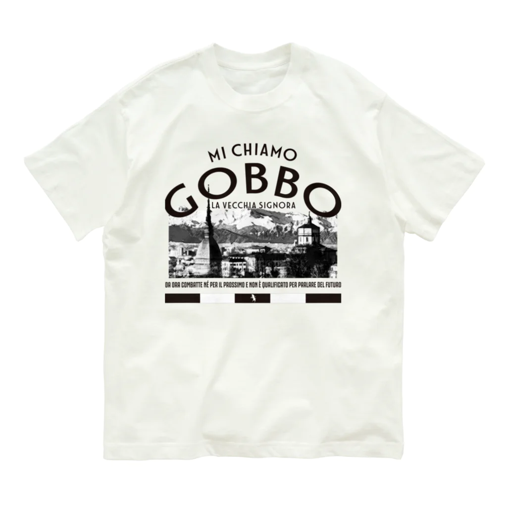 Yoshitomosのmi chiamo GOBBO1 オーガニックコットンTシャツ