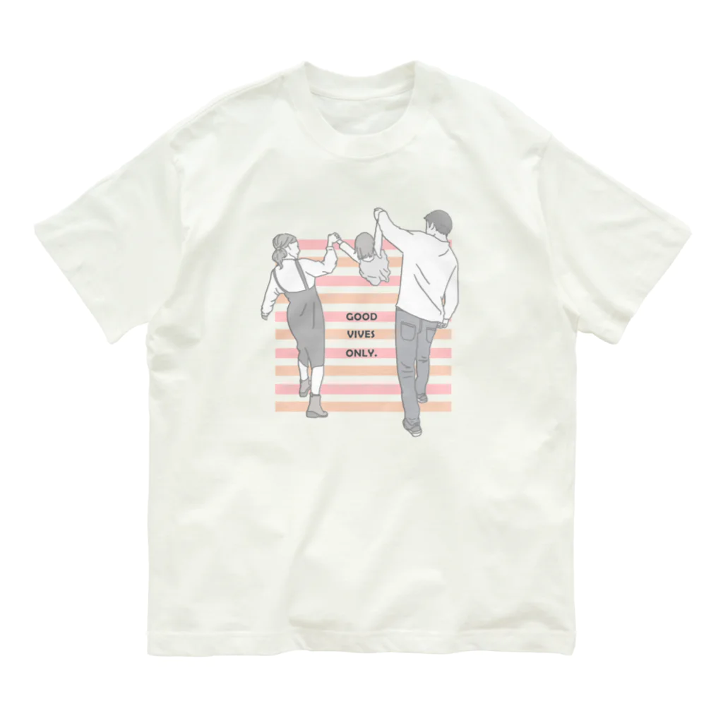 シロクマ商店のGOOD VIVES Organic Cotton T-Shirt