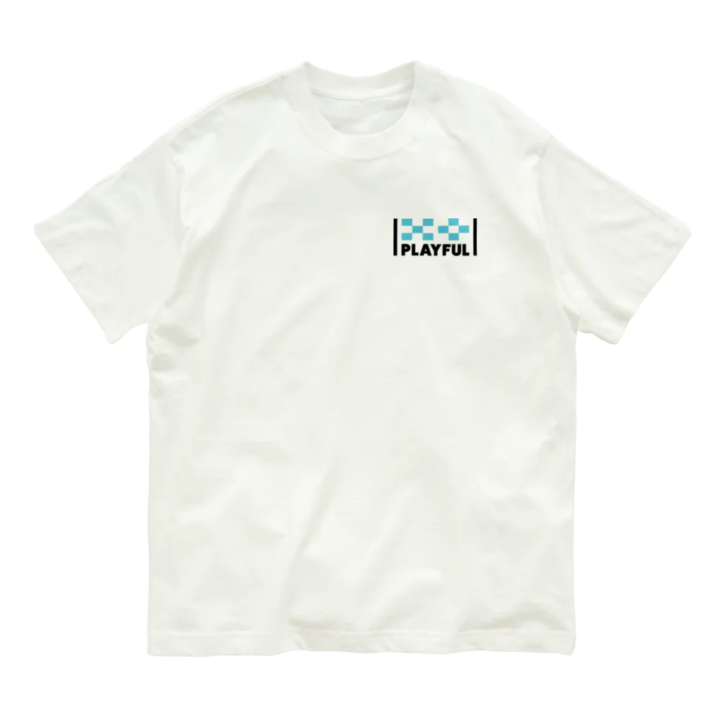 PLAYFULの琉球絣 Organic Cotton T-Shirt