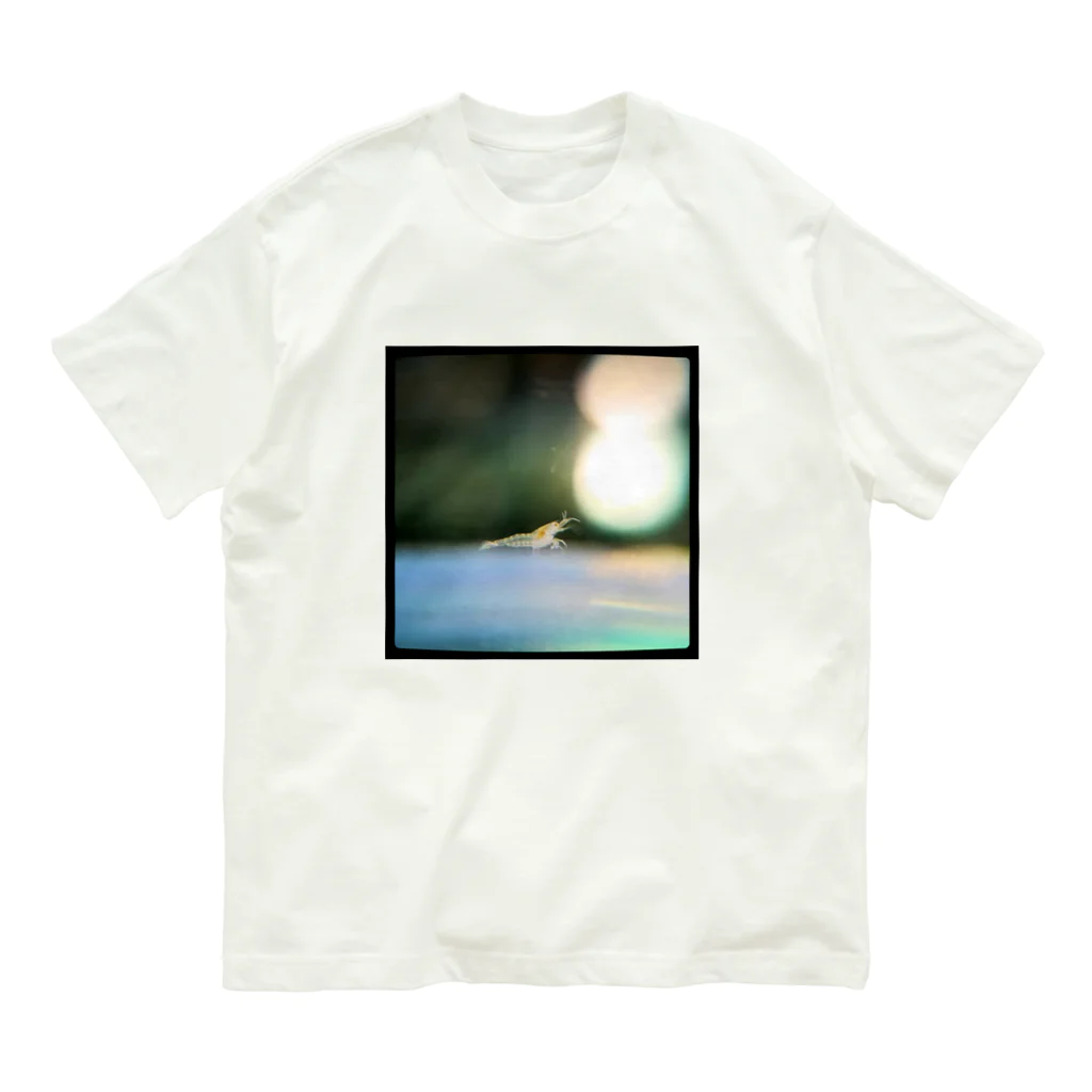 ふたごのおかんのミナミヌマエビ Organic Cotton T-Shirt