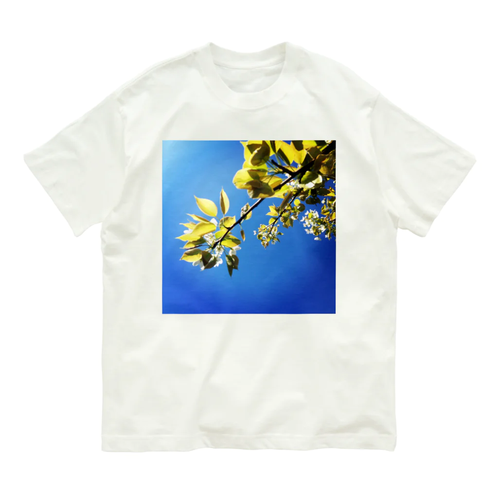 はったつやさんのプラム Organic Cotton T-Shirt