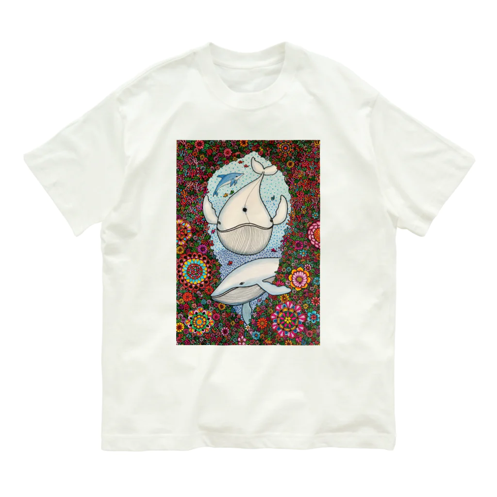 kouの落描き帳の白鯨 Organic Cotton T-Shirt