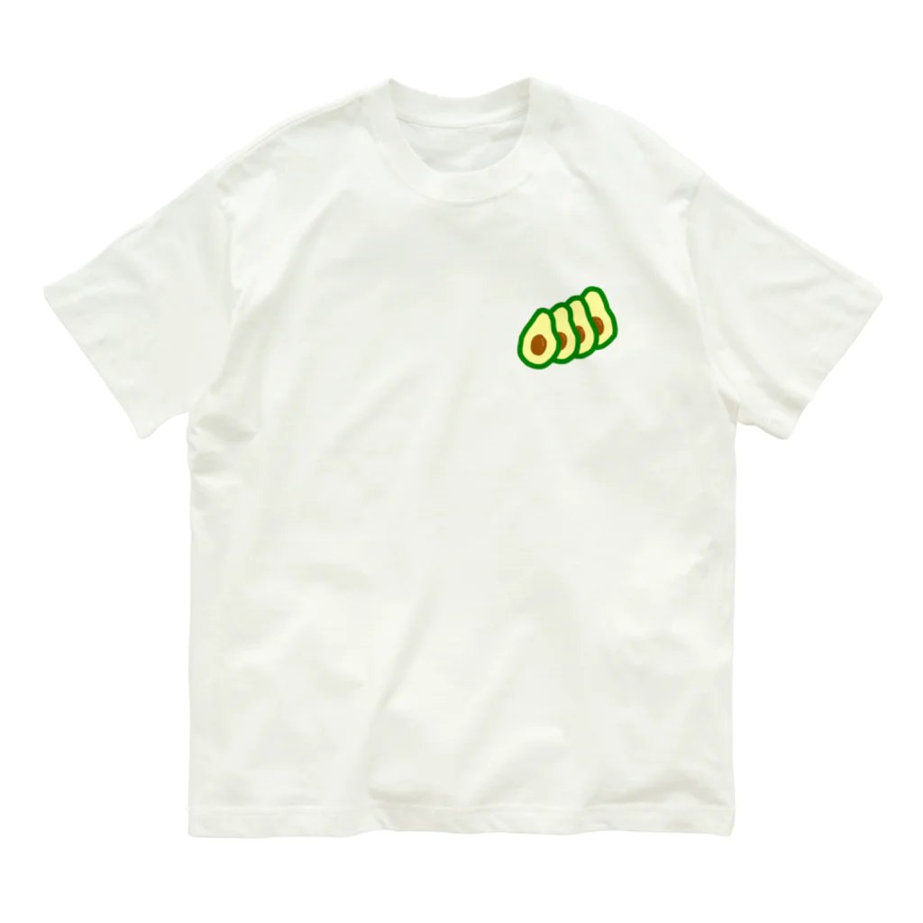 Tommmmyの過度なアボカド オーガニックコットンTシャツ