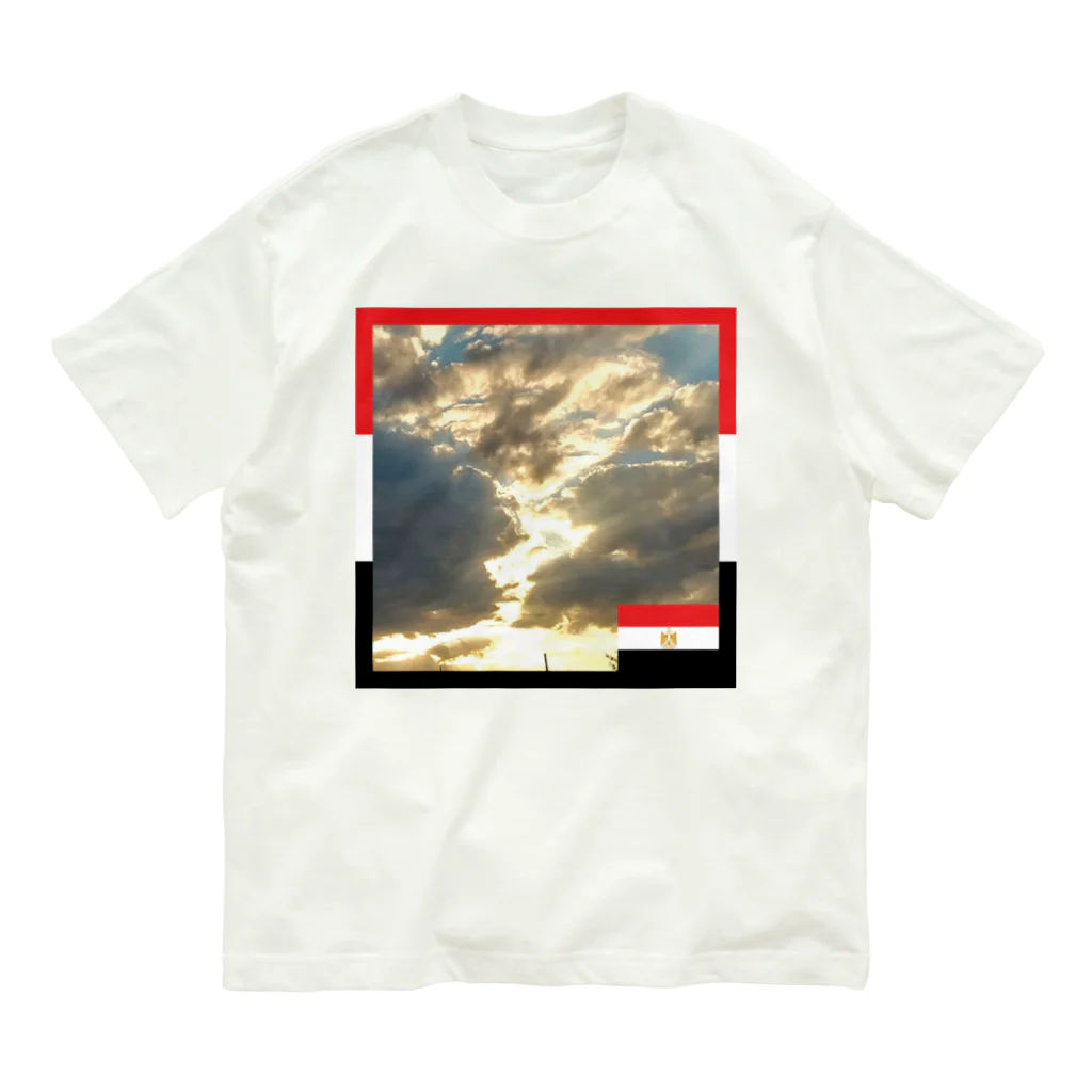 錆猫の館の【B】ファラオの雲 Organic Cotton T-Shirt