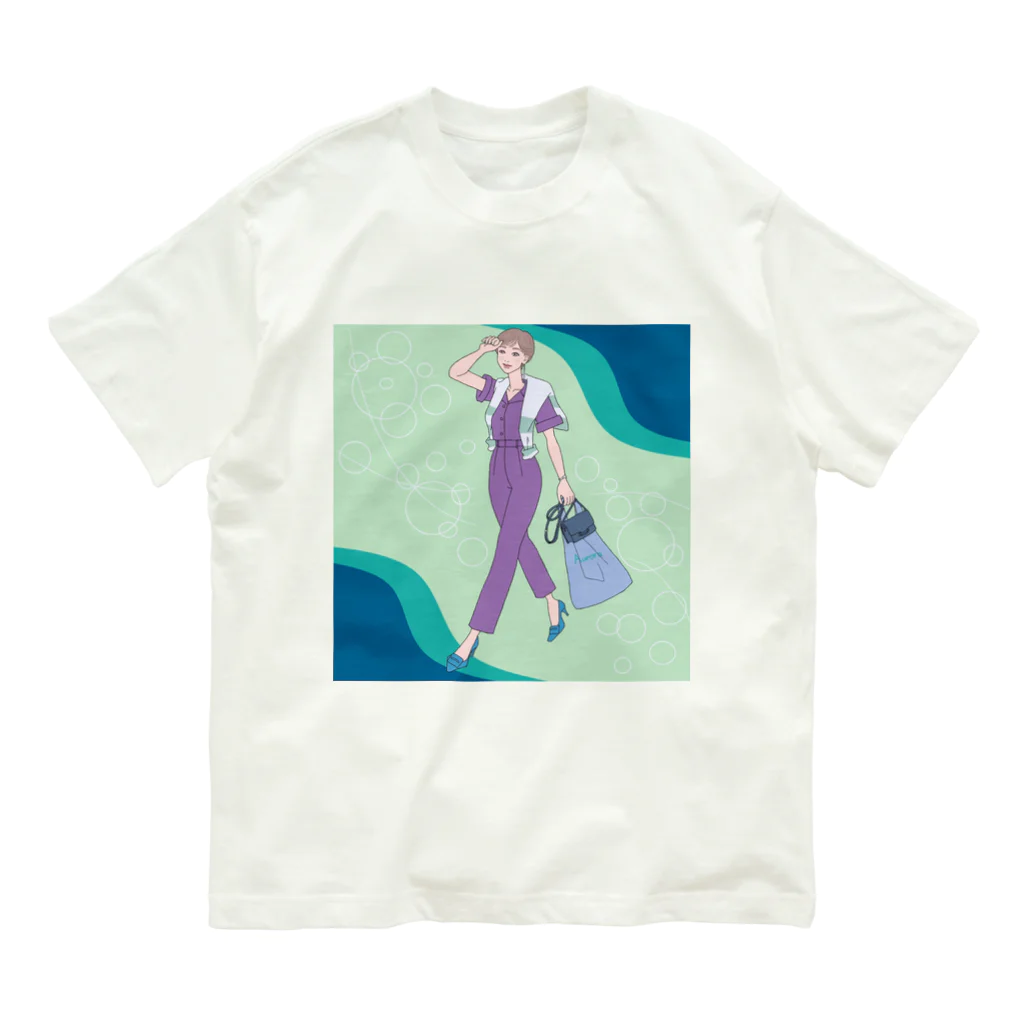 yuufのsweet breeze オーガニックコットンTシャツ