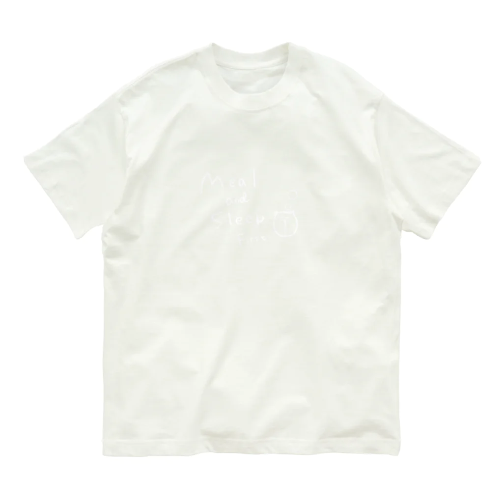 guni022のMeal and Sleep First Organic Cotton T-Shirt