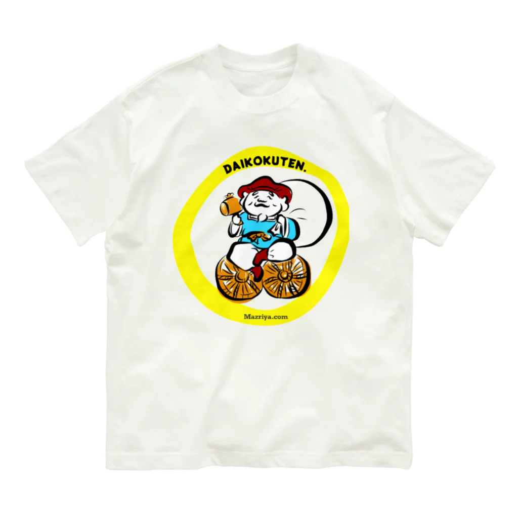 mazriya_comのmazriya 　“ Seven Lucky Gods” series オーガニックコットンTシャツ