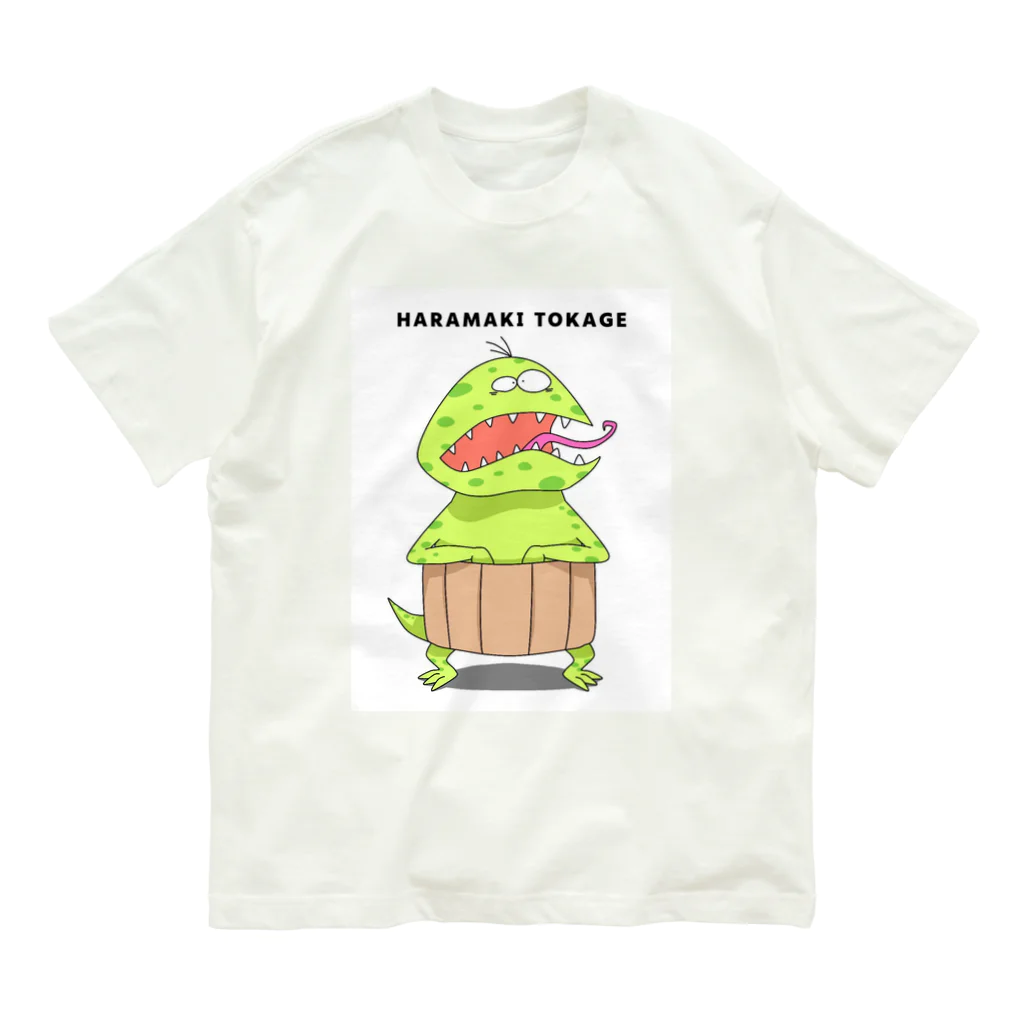 chiplizardのHARAMAKI TOKAGE Organic Cotton T-Shirt