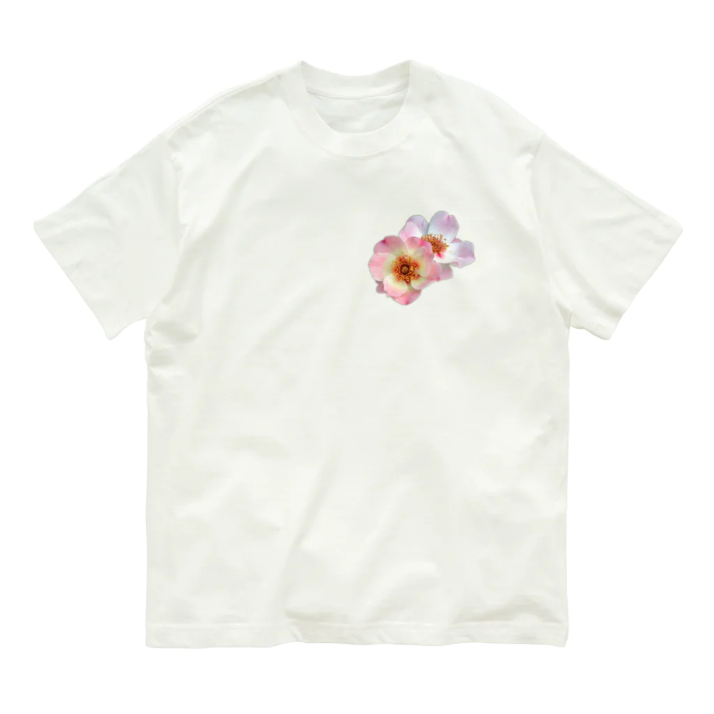 titikの花の写真を撮るのが好き オーガニックコットンTシャツ