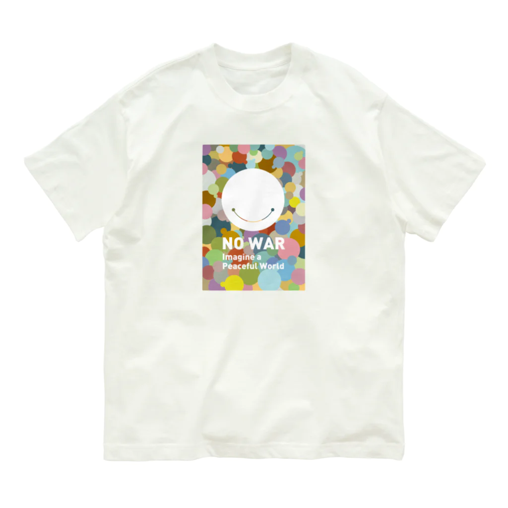 pojipoのNO WAR Organic Cotton T-Shirt